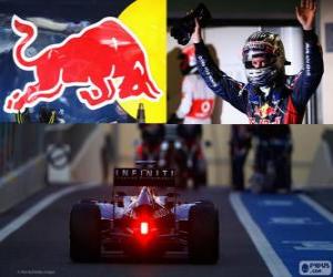 Puzzle Sebastian Vettel - Red Bull - 2012 Αμπού Ντάμπι Grand Prix, 3η ταξινομούνται